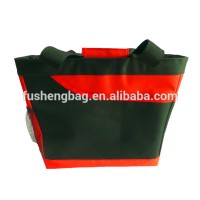 Large Red Reusable Insulate Tote Grocery Cooler Bag