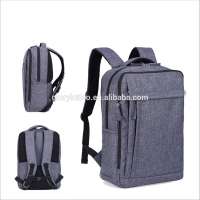 vintage Blank nylon 15 inch laptop backpack custom logo laptop bag